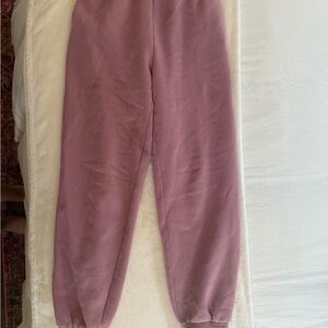 Aritzia Mauve Track Pants